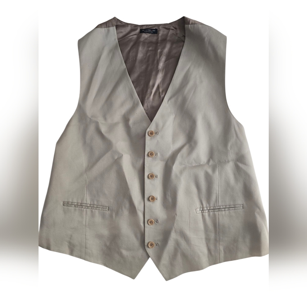 John Varvatos Gibson Poly Viscose Blend waistcoat formal vest
